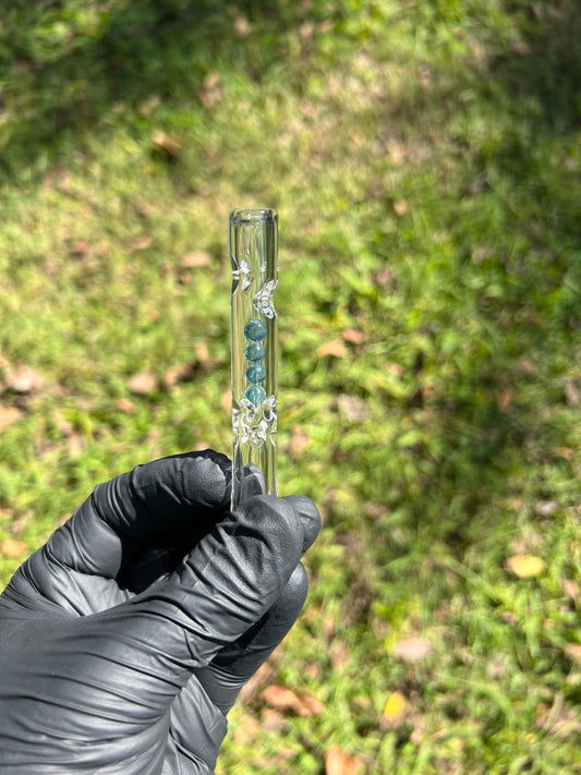 FAT X/ Dynavap Glass Marble Stem- Marina