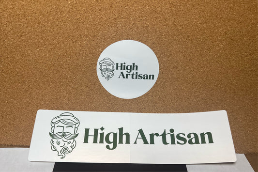 Highartisan logo sticker pack